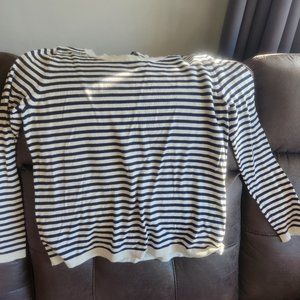 Black and white striped shirt H&M Small